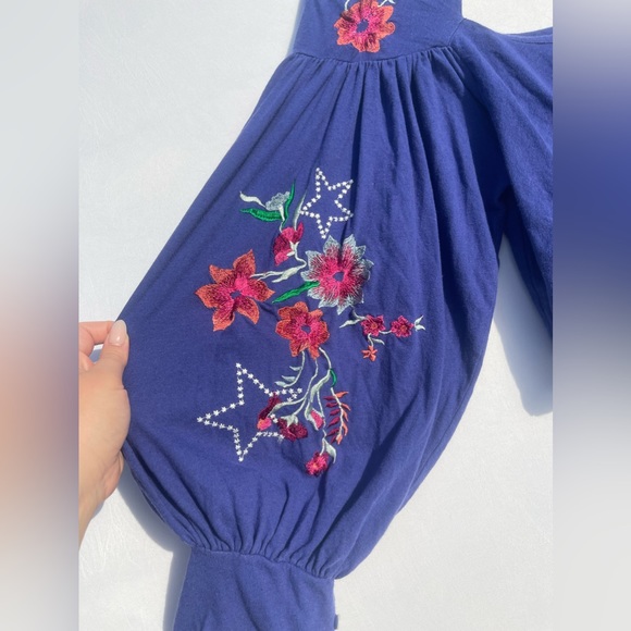 13. Free People Lita Embroidered Top | Size XS - Picture 16 of 16